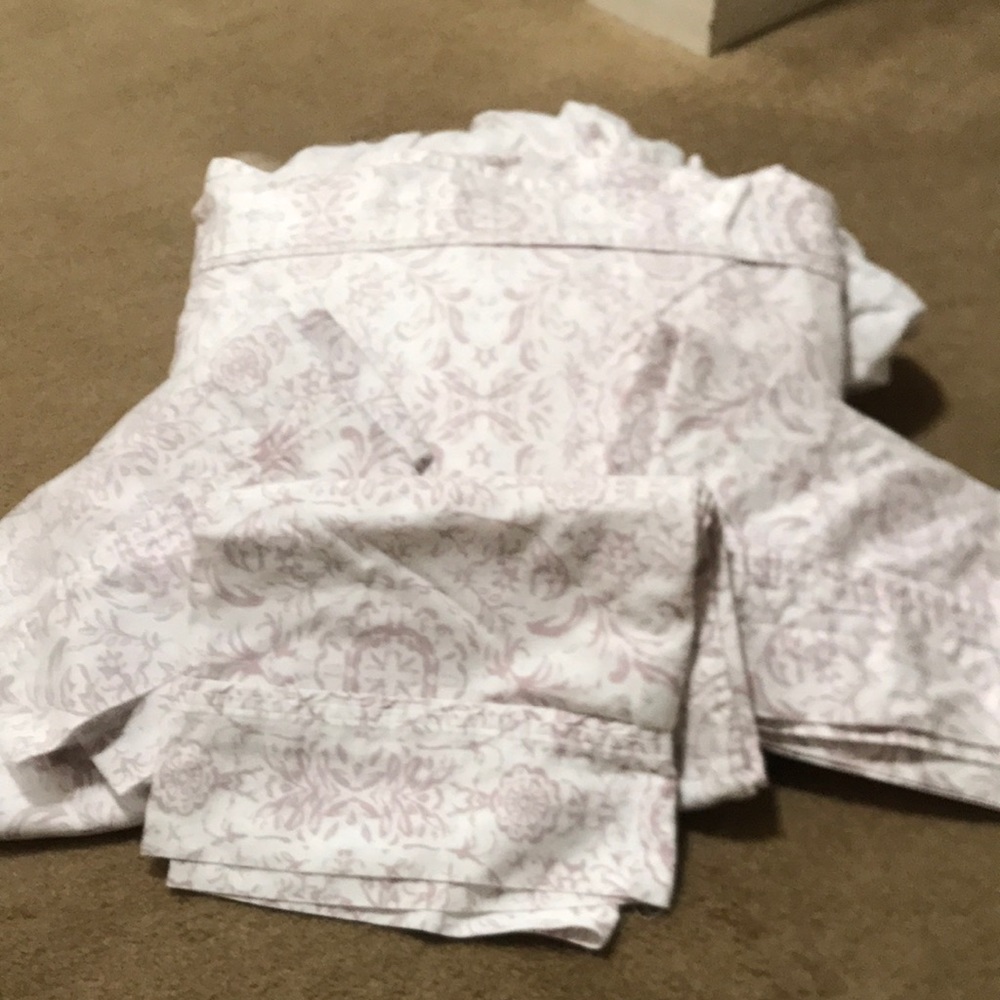 🌸NEW🌸 Target Threshold Twin Size Sheets & Pillowcases Set A USED sheets